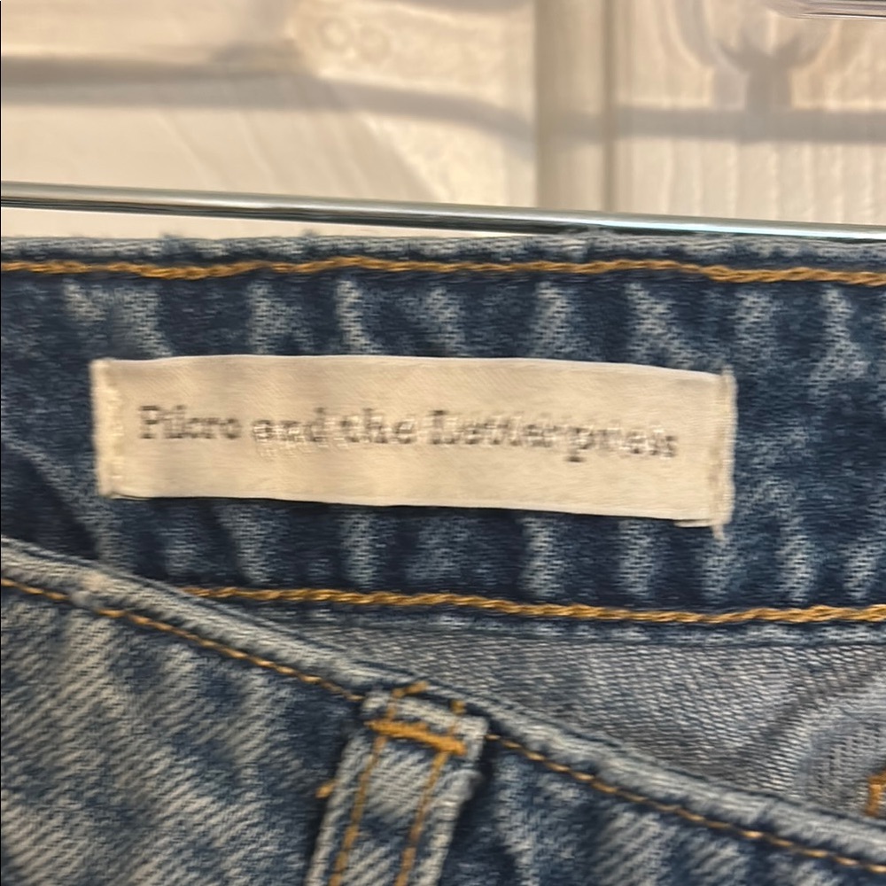 Pilcro and the Letterpress Blue Women's Ankle Jeans